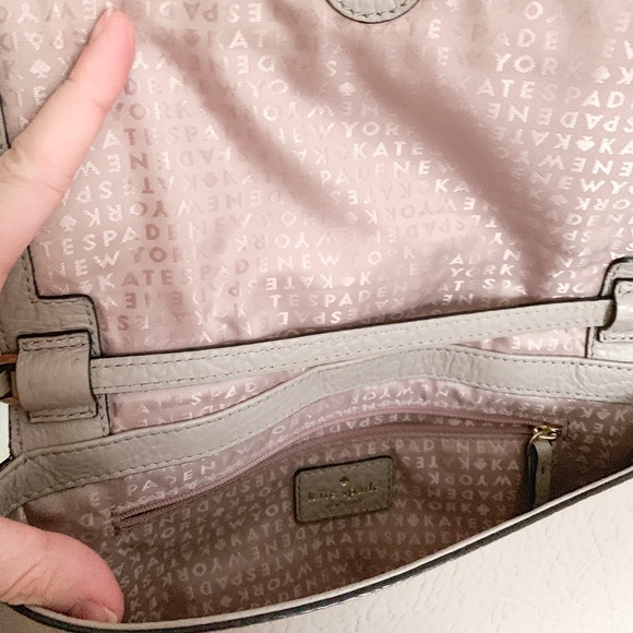 Taupe Kate Spade cross body - Picture 4 of 7